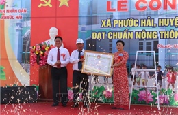 Ninh Thuận công nhận hai xã bãi ngang đầu tiên đạt chuẩn nông thôn mới