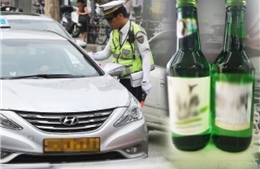 Tai nạn do uống rượu bia lái xe giảm hơn 30% tại Hàn Quốc