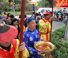 Nghi lễ &#39;Tống cựu nghinh Tân&#39; tại Hoàng thành Thăng Long 