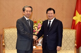 Phó Thủ tướng Trịnh Đình Dũng tiếp Đại sứ Trung Quốc