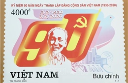 Phát hành bộ tem &#39;Kỷ niệm 90 năm thành lập Đảng Cộng sản Việt Nam&#39;