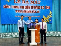 90 năm Ngày thành lập Đảng: Ra mắt Cổng thông tin điện tử Đảng bộ tỉnh An Giang
