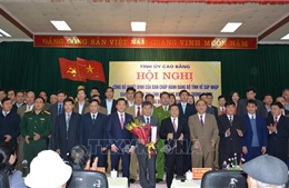 Công bố quyết định thành lập Đảng bộ huyện Trùng Khánh, tỉnh Cao Bằng
