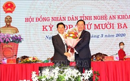 Đồng chí Nguyễn Đức Trung được bầu giữ chức Chủ tịch UBND tỉnh Nghệ An