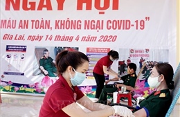 Binh đoàn 15 tổ chức Ngày hội &#39;Hiến máu an toàn, không ngại COVID-19&#39;