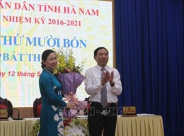 Bà Đinh Thị Lụa được bầu giữ chức Phó Chủ tịch UBND tỉnh Hà Nam