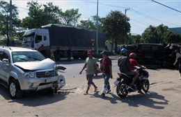 Phú Yên: Tai nạn liên hoàn trên đại lộ Nguyễn Tất Thành