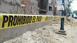Dỡ bỏ cảnh báo sóng thần sau động đất mạnh tại Mexico
