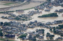 Số người thiệt mạng do mưa lũ tại Nhật Bản tăng cao