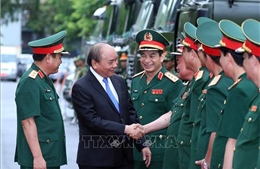 Thủ tướng Nguyễn Xuân Phúc dự lễ kỷ niệm 70 năm Ngày truyền thống hậu cần quân đội