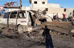 Nổ bom xe tại Syria làm 14 người thiệt mạng