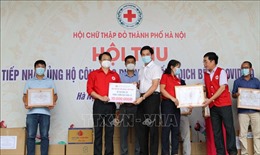 Hội Chữ thập đỏ Hà Nội chung tay hỗ trợ người dân và lực lượng y tế