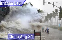 Trung Quốc và Triều Tiên ban bố cảnh báo bão Bavi