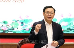 Thường trực Thành ủy Hà Nội làm việc với Ban cán sự đảng Bộ Kế hoạch và Đầu tư