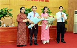 Phê chuẩn kết quả bầu bổ sung 2 Phó Chủ tịch UBND tỉnh Lạng Sơn 