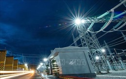 Đóng điện thành công Trạm biến áp và nhà máy điện mặt trời Trung Nam Thuận Nam