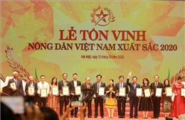 Vinh danh 63 nông dân Việt Nam xuất sắc năm 2020