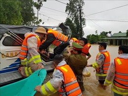 Mưa lũ tại Quảng Trị làm ngập lụt 82 xã, phường và thị trấn, 2 người thương vong