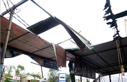 Mưa to kèm lốc xoáy gây thiệt hại tại huyện Hớn Quản, Bình Phước
