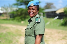 Gương mặt giành Giải thưởng Nữ cảnh sát Liên hợp quốc 2020