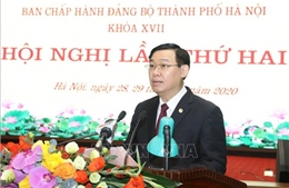 Hà Nội: Ban Chấp hành Đảng bộ thành phố Hà Nội thảo luận, cho ý kiến các nội dung quan trọng