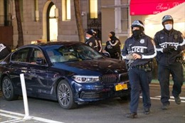 Xe ô tô lao vào người biểu tình ở New York, Mỹ