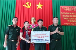 Thành phố Hồ Chí Minh hỗ trợ đồng bào gặp khó khăn và Bộ đội Biên phòng tỉnh Long An