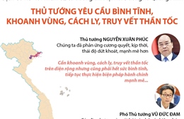 Thủ tướng: Bình tĩnh, khoanh vùng, cách ly, truy vết thần tốc