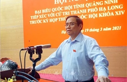 Cử tri tin tưởng vào sự lãnh đạo của Đảng và sự phát triển của Quảng Ninh