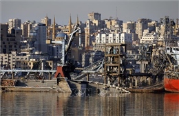 Liban: Công ty Đức công bố kế hoạch tái thiết cảng Beirut sau vụ nổ kinh hoàng