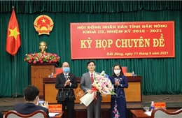 Thủ tướng phê chuẩn nhân sự Ủy ban nhân dân tỉnh Đắk Nông