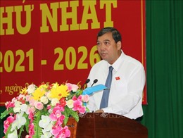 Ông Kim Ngọc Thái tái đắc cử Chủ tịch HĐND tỉnh Trà Vinh