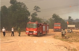 Huy động tối đa phương tiện và lực lượng khống chế cháy rừng ở Thừa Thiên - Huế