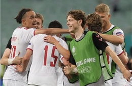 EURO 2020: Hạ gục CH Séc, Đan Mạch tiếp tục hành trình kì diệu