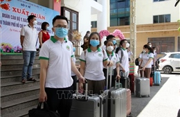 60 cán bộ, y bác sĩ Nghệ An xuất quân vào TP Hồ Chí Minh hỗ trợ chống dịch