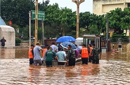 Mưa lớn tại Trung Quốc, 5 người thiệt mạng và nhiều người mất tích