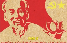 Chân lý &#39;Không có gì quý hơn độc lập, tự do&#39; trong di sản tư tưởng Hồ Chí Minh