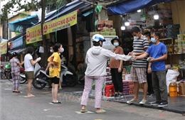 Tăng cường biện pháp phòng, chống dịch COVID-19 tại các chợ Hà Nội