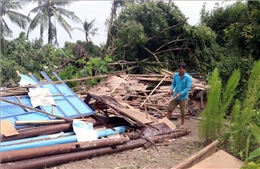 Mưa to, dông lốc gây nhiều thiệt hại tại Kiên Giang
