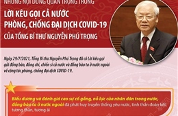 Lời kêu gọi cả nước phòng, chống đại dịch COVID-19 của Tổng Bí thư Nguyễn Phú Trọng