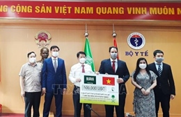 Vương quốc Saudi Arabia viện trợ 500.000 USD giúp Việt Nam phòng, chống dịch
