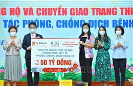 Doanh nghiệp chung tay cùng thành phố Hà Nội đẩy lùi dịch COVID-19