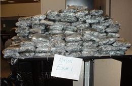 Mỹ tịch thu lượng ma túy lớn trị giá 1,4 tỉ USD