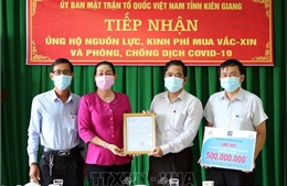 Quỹ vaccine phòng COVID-19 nhận được 8.661 tỷ đồng