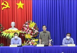 An Giang: Kiểm tra công tác phòng, chống dịch tại hai huyện biên giới Tri Tôn và Tịnh Biên