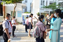 Đảm bảo an toàn phòng dịch khi học sinh đi học trở lại tại xã Hòa Bắc, Đà Nẵng