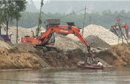 Lâm Đồng: Xử phạt, thu giữ nhiều thiết bị khai thác khoáng sản trái phép