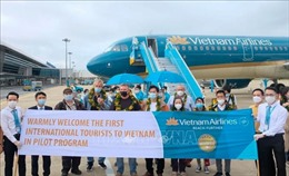 Đà Nẵng: Đón chuyến bay thí điểm đầu tiên đưa du khách quốc tế đến Việt Nam