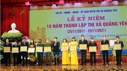 Quảng Yên (Quảng Ninh) phấn đấu trở thành thành phố trước năm 2025