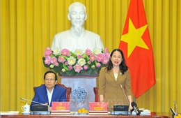 Phó Chủ tịch nước Võ Thị Ánh Xuân họp Hội đồng Bảo trợ Quỹ Bảo trợ trẻ em Việt Nam